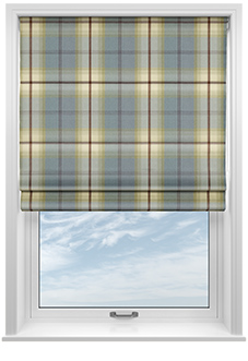 Highland, Duckegg - Roman Blind